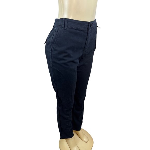 Gloria Vanderbilt Womens Black Tapered Leg Pants Size 8 - New - Picture 3 of 11